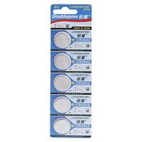 Sara-u 5 Pcs 3V Lithium Coin Cells Button Battery Board ECR2032 CR2032 5004LC KCR2032