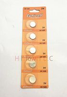 Hillflower 5 Piece CR1225 Card Blister 1225 BR1225 3V Lithium Battery and Hillflower Coupon