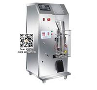 TX 3-150g liquid filling sealing machine plastic bag liquid packing machine Trilateral seal sealing machine Automatic quantitative packing machine 0-16cm wide (with one roll packing film, 220V/50HZ)