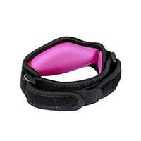 Elbow Brace Compression Pad Fitness Equipment Comfort Forearm Pain- Unisex EVA Adjustable Sports Accessories(Rose Red)