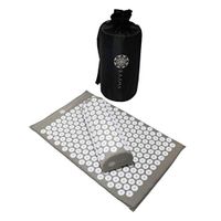 Acupressure mat and Pillow Set for Back/Neck Pain, Stress/Muscle Relief, Muscle Recovery, Head/Foot Massager, Natural Migraine/Tension Relief, Fibromyalgia, Sciatica