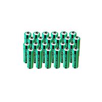24x Pkcell Battery AA NI-MH Rechargeable Batteries 1200mAh for Solar Path Garden Lights, Remotes