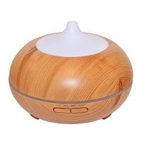 Better Sleep Aromatherapy Essential Oil Diffuser, 300ml Wood Grain