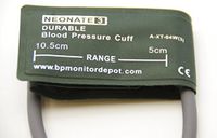 Durable Reusable Neonate Blood Pressure Cuffs Availabe in 4 Size , Also Good for Veterinary Use (Size 3 (5-10.5cm) (2.0-4.1 inch)S)