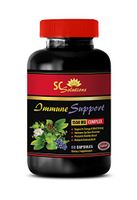 Immunity Support Vitamins - Immune Support 1550 Mg Complex - graviola Soursop Capsules - 1 Bottle 60 Capsules