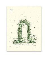 100 Trellis Tags & 100 Cut Strings for Crafts & Gifts. 2-1/8"x2-3/4" Personalize & Price Your Garden Merchandise and Yard Art.