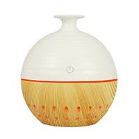 XLSTORE 130ML USB Air Aroma Essential Oil Diffuser LED Ultrasonic Aroma Aromatherapy Humidifier (b)