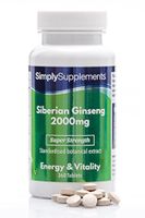 Siberian Ginseng 2000mg for Energy (360 Tablets)