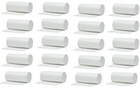 Muscle Bag 12-16 Gallon Duraflex Series Trash Can Liners, 33" Length x 24" Width, 8 Micron Thickness, 20 Rolls of 50ct Coreless, 1000 Bags