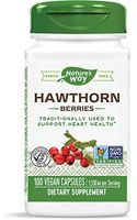 Nature's Way Premium Herbal Hawthorn Berries, 1,530 mg per serving, 100 Capsules