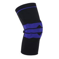 Senmir Knee Support Brace Compression Sleeves(1Pcs), Elastic & Adjustable Kneepad Silicon Padded Bracket/Patella Stabilizer/Warm Protector for Meniscus Tear Arthritis pain relief