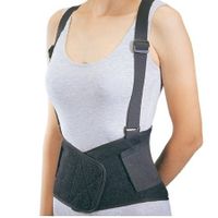 DJO 79-89148 PROCARE Industrial Back Support, Suspenders, X-Large, 42"-50" Black