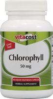 Vitacost Chlorophyll Green Food - 50 mg - 100 Liquid Vegetarian Capsules