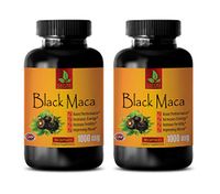 Women Energy multivitamin - Black MACA 1000 MG - Dietary Supplement - maca Root Capsules for Men - 2 Bottles 180 Capsules