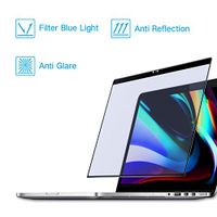 PERFECTSIGHT Screen Protector for MacBook Pro 16 Inch 2019, Anti Glare Blue Light Filter Tempered Glass