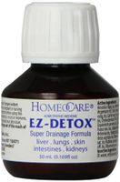Homeocare Labs EZ-Detox Super Drainage Formula for Liver, Lungs, Skin, Intestines and Kidneys, .169 Fluid Ounce