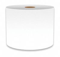 Label Tape, White, 4in W, For Mfr No. VnM4
