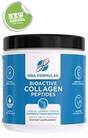 DNA Formulas Patented Bioactive Collagen Peptides | Grass-Fed, Paleo Keto Whole30 Friendly, Non-GMO | Hydrolyzed Protein Peptide for Maximum Absorption
