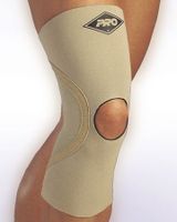 PRO Orthopedic #130A Altered Diamond Back Knee Support Sleeve, Medium, Beige N2