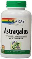Solaray Astragalus Supplement, 400mg, 180 Count