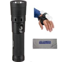 Tovatec Fusion 1500 Video LED Dive Light with Tovatec Universal Hand Strap & JZS Cleaning Cloth