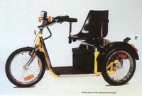Palmer Outdoor Electric One Seater Mobility Scooter. Independence with G31 Deep Cycle Batteries