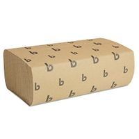 Boardwalkreg; BWK6202 MULTIFOLD Paper Towels, Brown, 9 X 9 9/20, 250/PACK, 16 Packs/CARTON1 CT
