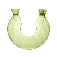 WAKA WAKA LIMITED U-Shaped Hot Water Bottles Hot Water Sack Plastic Hot Water Bag Warm Bag Prevention Cold, Green
