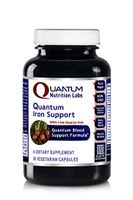 Quantum Iron Support, 60 Vegetarian Capsules - Quantum-State Blood Support Formula Featuring Live-Source Iron (Formerly Quantum Blood Max)