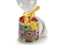 25 Bag Set - Gussett Style 5 Inch X 2.5 Inch X 11 Inch Cello Bags - Clear 1.2 Mil