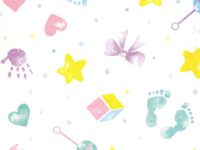 Special Occasion Tissue Paper - Baby Prints - 100 Sheets