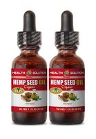Stress Relief Supplement Organic - Hemp Seed Oil Organic 780 MG Drops - Hemp Seed Oil Supplement - 2 Bottles 2 FL OZ (60 ML)