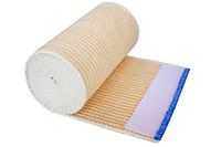 NexSkin Elastic Compression Wrap (4” Wide, 1 Pack) with Hook and Loop Fasteners at Both Ends | Stretch Cotton Athletic Bandage Roll | Support & First Aid for Sports, Medical, and Injury Recovery