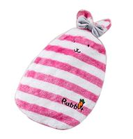 Hot Water Bottle Filling Water Plush Rubber Warm Water Bag #3