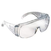 Radians 360-C"Chief" Over The Glass Safety Spec, Standard, Clear