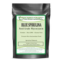 Blue Spirulina Powder (2 kg) | 100% Pure Superfood | Gluten Free, Vegan, Non-GMO | Blue Algae Powder (Phycocyanin) | Packed with Protein, Vitamins, Minerals & Antioxidants | Natural Food Coloring