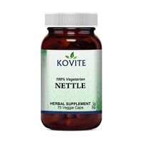 Kovite Full Spectrum Nettle Leaf 500 mg - 75 Vegetable Capsules Kosher and Vegetarian Made with 500 mg Organic Stinging Nettles Leaf