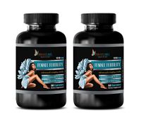 Female Fertility Vitamin - Female Fertility Advanced Complex - Damiana Extract Capsules - 2 Bottles 120 Capsules