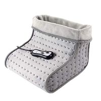 ZXGFA Foot Warmer, Electric Heated Feet Slipper, Temperature Adjustable with Remote Control Feet Warmer for Pain Relief and Relieving Foot Pain