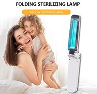 HealthyPur UV light Sanitizer Portable LED light wand. Strong UV light Sanitizer folding wand for home Car Toilet Pet area Bathroom Computer Phones.