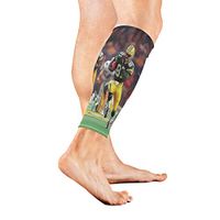 Stretch Sport Calf Sleeve Amazing Super Bowl Background Protective Guard for Men Women - Best Footless Compression Socks for Shin Splints, Running,Basketball Football (1 Pair)