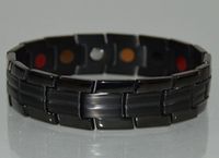 Titanium Power Energy Magnet Therapy Bracelet with 4 in 1 Function (Link Removal Tool Included)- Free “LED Flashlight with Key Chain” with Your Order- 206BR