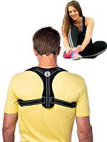 Posture corrector for women, men, back brace, spinal straightener decompression, shoulder pain relief, support belt under clothes neck trainer, upright go, back pack, kneeling chair, thoracic stretch