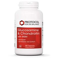 Protocol For Life Balance - Glucosamine and Chondroitin with MSM - 180 Capsules