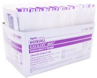 Excilon AMD Antimicrobial Sterile Gauze Split IV Sponges - 6 ply 2" x 2" - Tray of 70