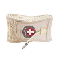 ALPHAY Back Brace Back Pain Relief Lower Lumbar Support Brace Decompression Air Traction Belt(XXL,Beige)