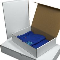 White Tuck Top Box 9" X 6-1/2" X 2 3/4" | Quantity: 50