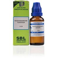 SBL Homeopathy Rhododendron Chrysanthum (30ML) (1000X)
