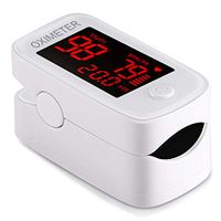 ASHUI Fingertip Blood Oxygen Saturation Monitor with LED Screen | Digital Readings for SpO2, Pulse Rate, BPM, and Blood Oxygen | Fast, Accurate Results with Customizable Alarms