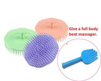 Give a Full Body Beat Massager Shampoo Brush Clean Scalp Artifact Adult Unisex Head Massage Comb Dandruff itching Shampoo Comb
